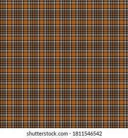 Orange Glen Plaid textured seamless pattern suitable for fashion textiles and graphics