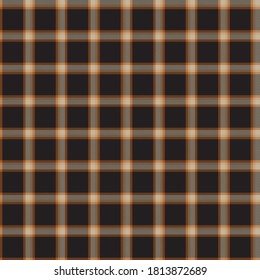 Orange Glen Plaid textured seamless pattern suitable for fashion textiles and graphics