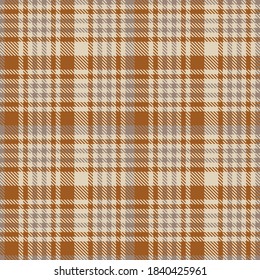 Orange Glen Plaid textured seamless pattern suitable for fashion textiles and graphics