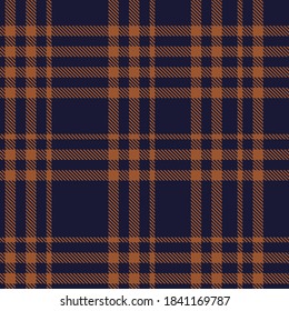 Orange Glen Plaid textured seamless pattern suitable for fashion textiles and graphics