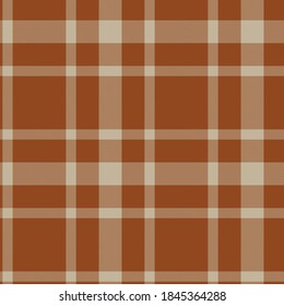 Orange Glen Plaid textured seamless pattern suitable for fashion textiles and graphics