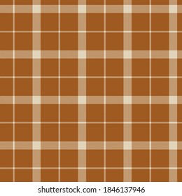 Orange Glen Plaid textured seamless pattern suitable for fashion textiles and graphics