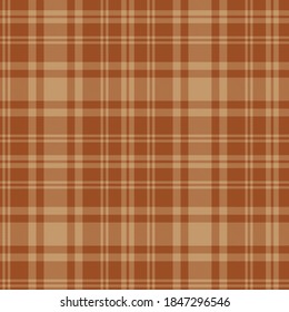 Orange Glen Plaid textured seamless pattern suitable for fashion textiles and graphics