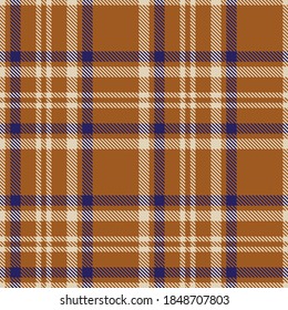 Orange Glen Plaid textured seamless pattern suitable for fashion textiles and graphics