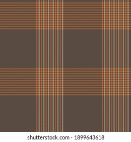 Orange Glen Plaid textured seamless pattern suitable for fashion textiles and graphics