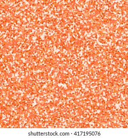 Orange glitter texture seamless pattern, sparkle vector background