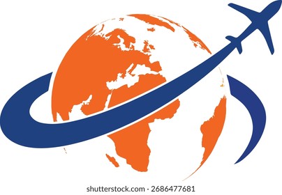 Logotipo, globo y brújula de Orange Global Consultancy