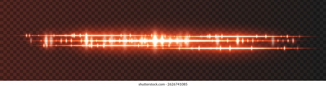 Orange glowing audio waveform with layered frequency bars and light peaks on a transparent dark background. Perfect for sound design, voice interface, or podcast UI elements.