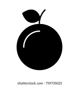 Orange glyph icon