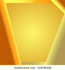 Orange gold abstract background. Vector background for brochures, catalogs, websites, invitations and other design