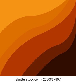 Orange gold yellow background illustration