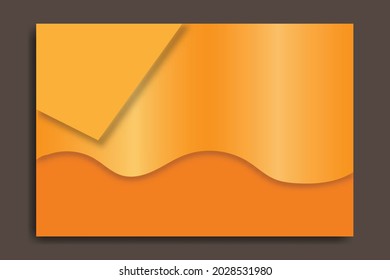 Orange gradient abstract background. Great background for sales templates, social media, covers, banners, flyers, web etc