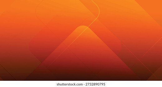 Orange Gradient Abstract Background With Rounded Geometric Shapes For Modern Design And Branding modern illustration