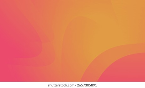 Fundo abstrato do gradiente laranja para arte e apresentações digitais vibrantes da IU da Web do design moderno