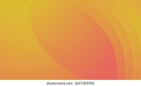 Fundo abstrato do gradiente laranja para arte e apresentações digitais vibrantes da IU da Web do design moderno