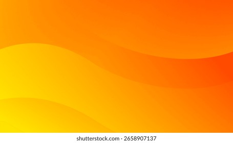 Orange gradient abstract fluid wave background. suitable for background, wallpaper, home screen, theme. vector eps 10
