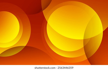 Orange gradient abstract geometric background. Eps10 vector