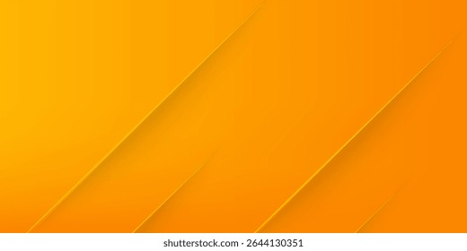 Plano de Fundo de Gradiente Laranja com Linhas Abstratas