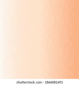 Orange gradient background. Colorful background. Crystal pattern wallpaper. Polygon background. Vector picture.