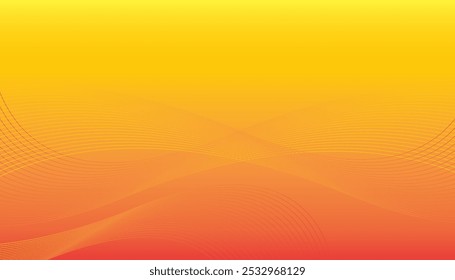 Póster de Anuncio de diseño de fondo degradado naranja para presentación Patrón Abstractas