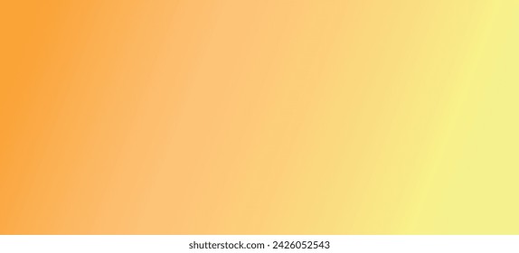 Orange gradient background with flare, vector illustration for banners, web design, advertising, wallpaper, EPS 10.