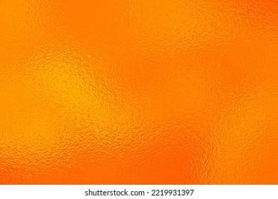 Orange gradient background with foil effect. Red yellow color texture. Neon ombre. Metal background. Abstract colored backdrop design for summer prints. Bright modern texture. Vector illustration - Shutterstock ID 2219931397