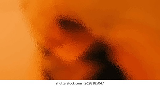 Orange gradient background with foil effect. Red yellow color texture. Neon ombre. Metal background.