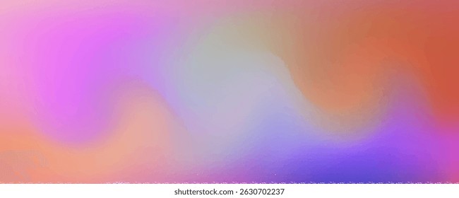 Plano de fundo de gradiente laranja com efeito de folha de alumínio. Textura de cor vermelho-amarela. Neon ombre. Fundo metálico.