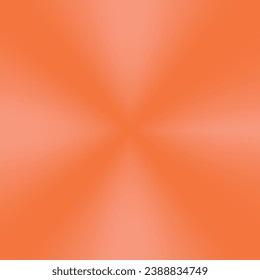 Orange gradient background. Light realistic, shiny metallic blank orange gradient template. Design for wallpaper, background, packaging, fabric. Simple vector orange gradient mesh.