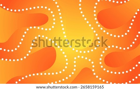 Orange Gradient Background, Wallpaper. Cover, Header, Landing, Ad, Advertising, Blank, Space Template. Design Graphic Vector EPS10