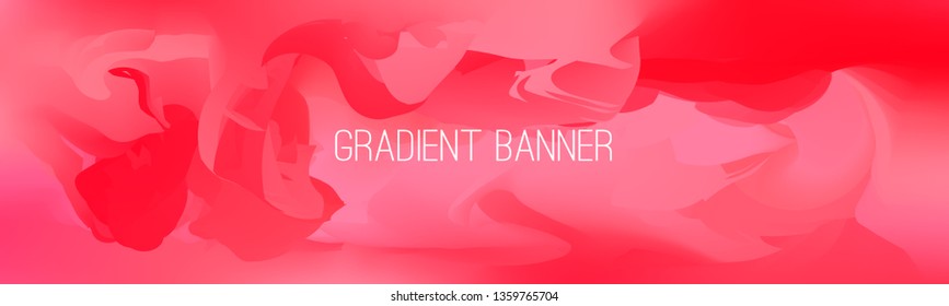 Orange gradient banner. Stylish presentation template. You can use it also as flyer, brochure, corporate report, marketing, annual report, banner or as simple banner for social networks.