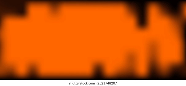 orange gradient blurred background surrounded by black blur