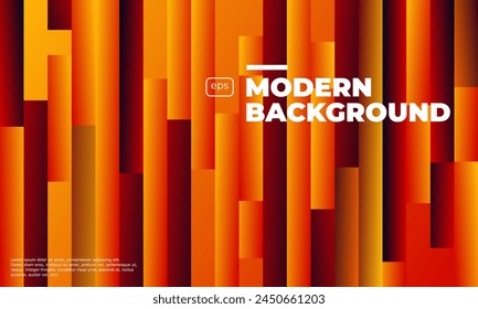 Orange Gradient color background design. Futuristic Gradient. Minimal Pattern. Fluid gradient shapes composition. Futuristic design Brochure. Abstract Geometric Background