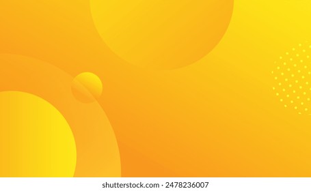 Orange gradient geometric background. suitable for background, wallpaper, home screen, theme. vector eps 10
