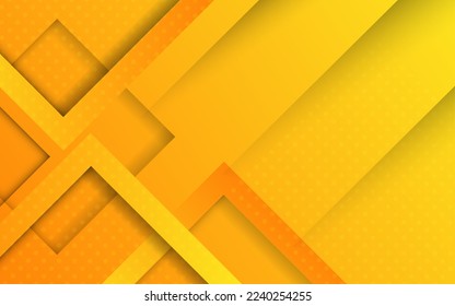 Orange gradient geometric shape background