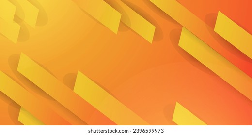Orange gradient line diagonal abstract background