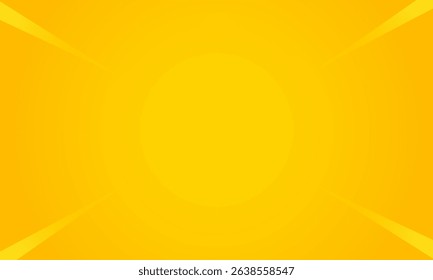 Orange gradient ray burst dot style background vector design