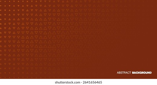 Orange Gradient Triangle Pattern Background. Modern trendy design in vector Illustration