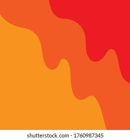 Orange gradient vector background. Abstract texture. Landing page. Modern design for website.