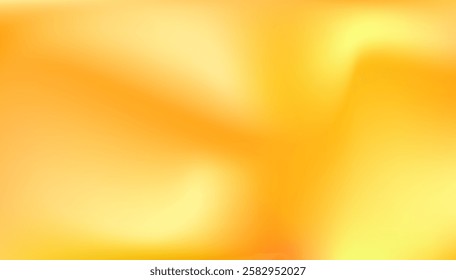 Orange gradient vector background with smooth wave design. Your design for applications.