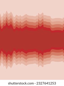 Orange gradient vector curved lines for Background, Backdrop, Imagination, Psychological Treatment, Graph and Wallpaper, etc.