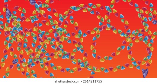 orange gradient vector pattern with symbol of cards clubs, diamonds. Pattern for leaflets of poker games, events.