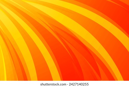 Orange gradient wallpaper. Yellow background vector. Orange abstract background Vector Illustration