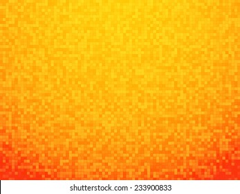 orange grain checkered background with red vignette