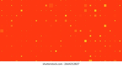orangefarbener, karierter Hintergrund mit roter Vignette