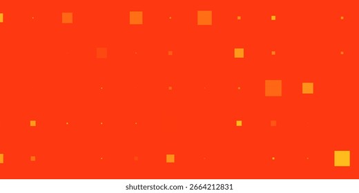 orangefarbener, karierter Hintergrund mit roter Vignette
