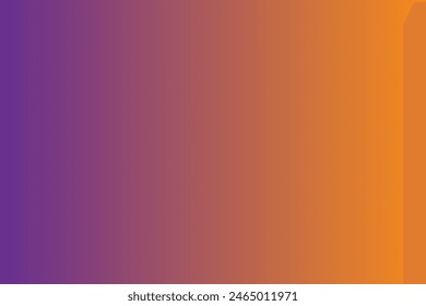 Orange, and grape color combination gradient background design. Orange, and grape color linear type of gradient background.