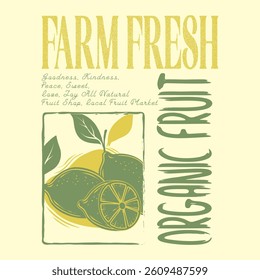 Orange graphic print t-shirt design, summer fruit design, vintage grunge food fashion orange art, typography slogan text print design, California Malibu,fruit print graphics for t-shirt Design