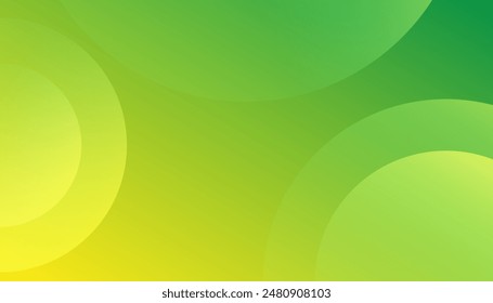 Orange and green abstract geometric background. geometric shapes background for flyer, poster, brochure, cover