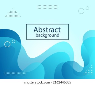 orange green blue ice abstract liquid background with yellow lines and circles shapes geometric